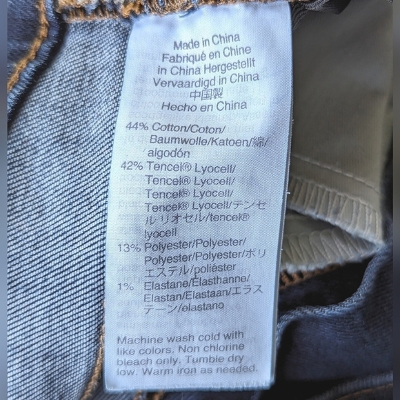 Madewell 9in High Rise Skinny Jeans in Larkspur Wash Tencel Edition Size 28 - Picture 7 of 11